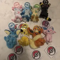 ポケモン　カラビナ付きマスコット　ブイズ　まとめ