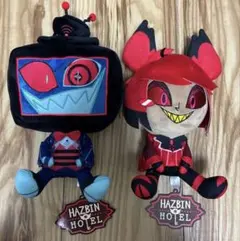 ハズビンホテルへようこそ　ラウンドワン 限定 ぬいぐるみ　アラスター・ヴォックス