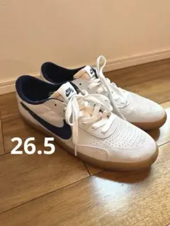 NIKE SB Heritage Vulc スニーカー ホワイトネイビー26.5のサムネイル