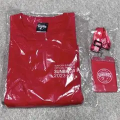 サントリーサンバーズ　ファンクラブ入会特典　Tシャツ　パスケース