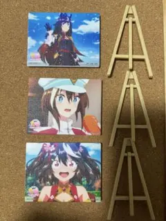 ウマ娘 一番くじ イーゼル付きミニプレート まとめ売り