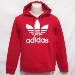 adidas Originals トレフォイル パーカー 赤 Mのサムネイル