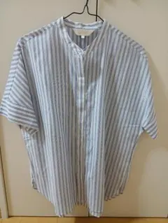A/C DESIGN BY ALPHA CUBIC ストライプブラウス