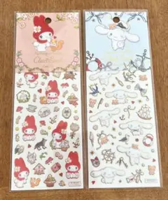 サンリオクリアシール♡（マイメロ&シナモロール）