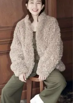 ファーコート フリースジャケット