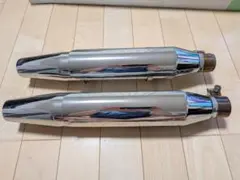 w400 w650 w800 マフラー スリップオン トランペットマフラー - メルカリ