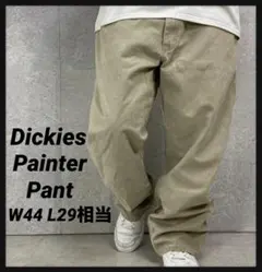 ディッキーズ　ダックペインターパンツ　ベージュ　ビックサイズ　W44 L29相当