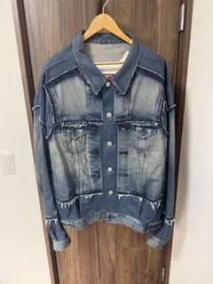 未使用級 25SS ジュンヤワタナベマン リーバイス 2nd 転写ジャケット M 