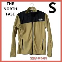 大人気⭐️ ノースフェイス フリースジャケット 薄手 カーキ イエロー S メンズ