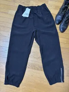 ZARA ブラック パンツ Lサイズ