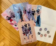 にじさんじ　くら寿司　びっくらポン　クリアファイル　アクスタ　缶バッチ