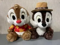 値下げしました‼️ チップとデール ドナルド ぬいぐるみセット