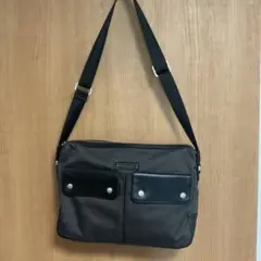 美品 TOMMY HILFIGER ビジネスショルダーバッグ