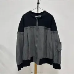 新品未開封　異素材ボンバージャケット