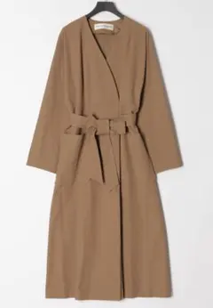 ♢新品未使用♢THE SHINZONE wrap dress ロングコートのサムネイル