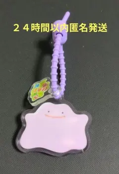 ぽこ あ 포켓몬 シリコンバンド付きアクリルブロック 메타몽 프라이즈(게임센터 경품)