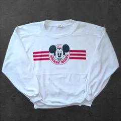 80s -90s Disney USA製 ミッキー スウェット ディズニー 公式