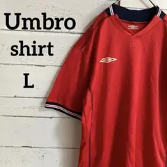 UMBRO アンブロ 日本製DESCENTEイングランド代表サッカーシャツロゴ