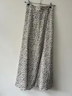 JOURNAL STANDARD レオパード柄フレアロングスカート