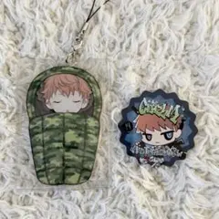 毒島メイソン理鶯 ストラップ&アクリルバッジ