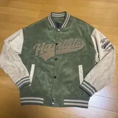 スエード　スタジャン