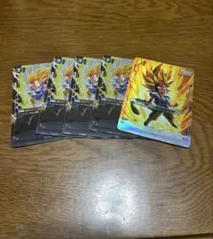 フュージョンワールド　孫悟空:GT　5枚　SR　FB03-111内1枚パラレル