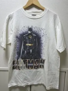 【80’sヴィンテージ】バットマン Tシャツ 半袖 ホワイト L