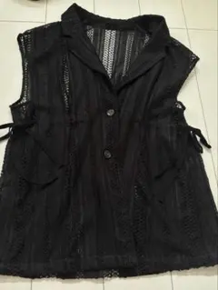 AMERICAN HOLIC レースベスト ブラック L