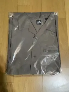 GU UNDERCOVER オープンカラーシャツ BROWN Sサイズ