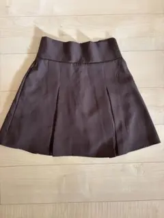 NICE CLAUP ブラウン ミニスカート