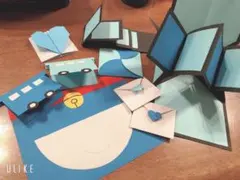 アルバム仕掛けパーツ　青