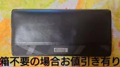 USED 箱有り ブラックレーベル クレストブリッジ 長財布