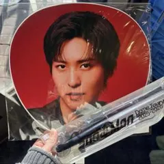 さ*な様 SnowMan 目黒蓮 うちわ ペンライト