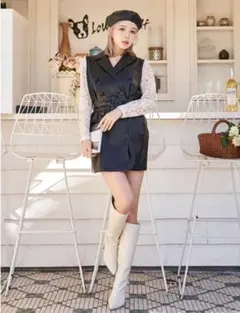 Darich ▫️レースコンビレザージャケットのサムネイル