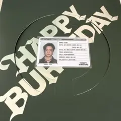 HAPPY BURSTDAY IDカード トレカ　ディノ