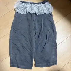 RELA. レース付きパンツ グレー 100cm