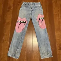 80s リーバイス　501 USA製 ローリングストーンズ　ヴィンテージ