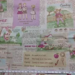 綿麻プリント　YUWA 　LIVE　LIFEコレクション