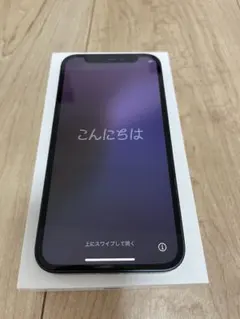 【SIMロックあり】 Apple iPhone 12 ブラック 本体