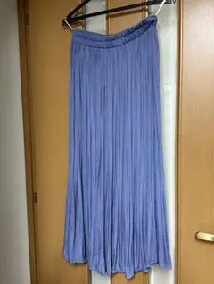 綺麗カラー！レイカズン　くすみブルー　ロングスカート