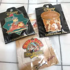 ディズニー　チップとデール　ピンバッジ