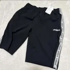 新品アンブロメンズハーフパンツ スポーツウエア Lサイズ黒