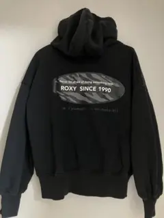 ROXY ブラック パーカー 1990年デザイン