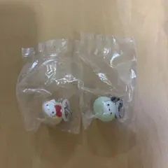 サンリオ　めじるしアクセサリー　なりきりまん　ガチャ　ポチャッコ　キティ