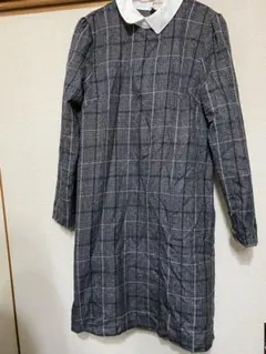 earth music & ecology チェック柄シャツワンピース S