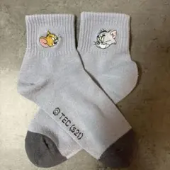 トムとジェリー ソックス グレー