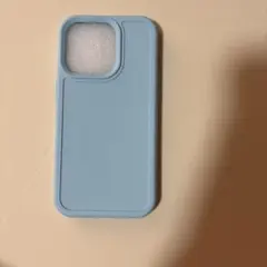 iPhone14pro用ケース ライトブルー