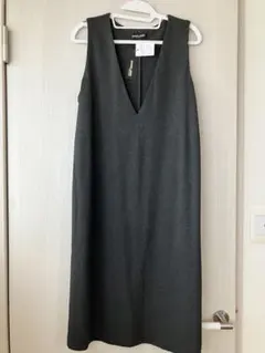 授乳しやすいポンチミドルジャンパースカート