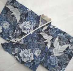 ベビー袴70cm　着物とショートパンツセット