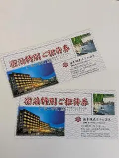 湯本温泉観光ホテル西京　ペア宿泊券1泊2食付 有効期限2026年11月30日までのサムネイル